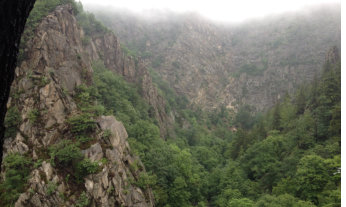 Bei einer Wanderung von Treseburg nach Thale durch das Bodetal